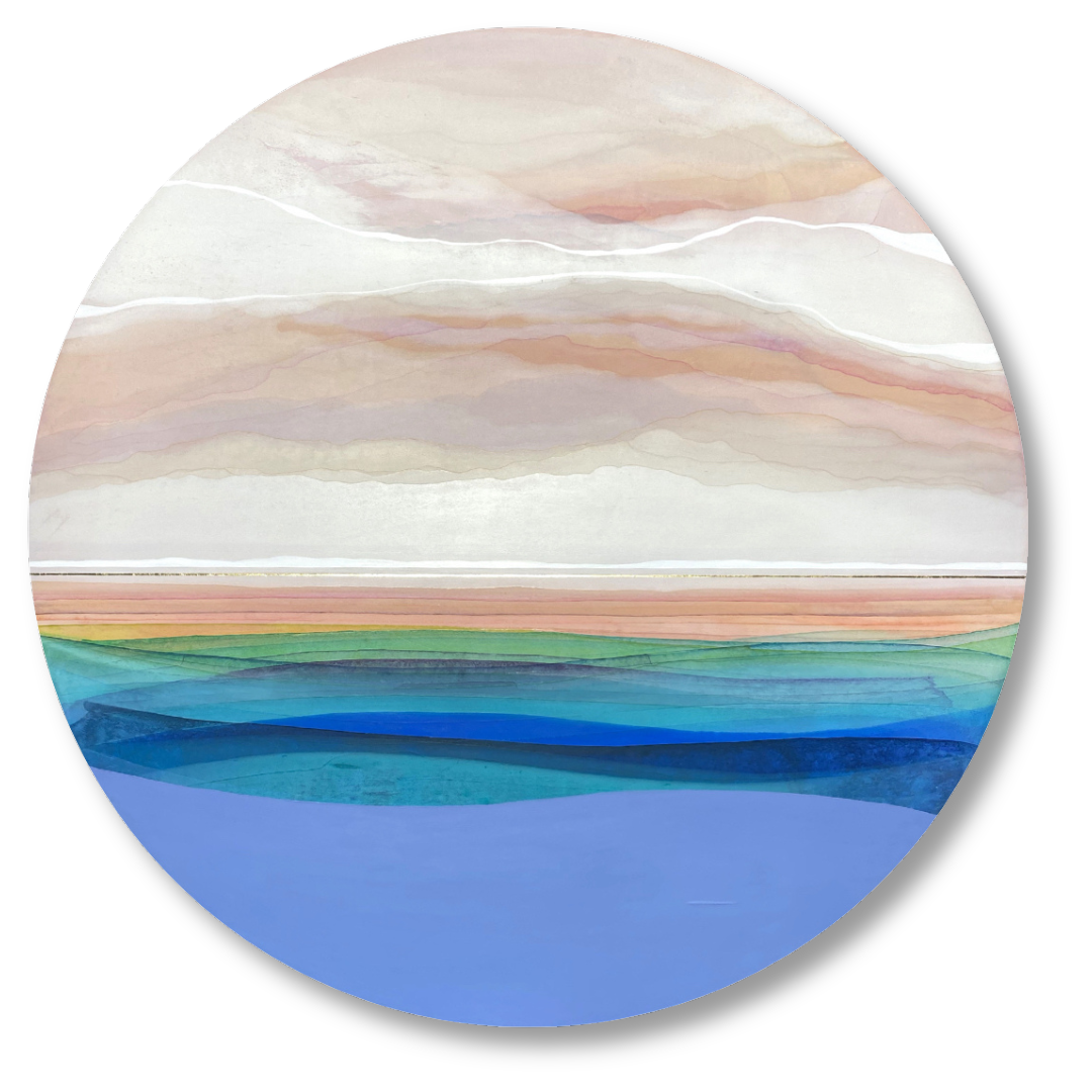 Adele Webster - Endless Skies - 30" Round
