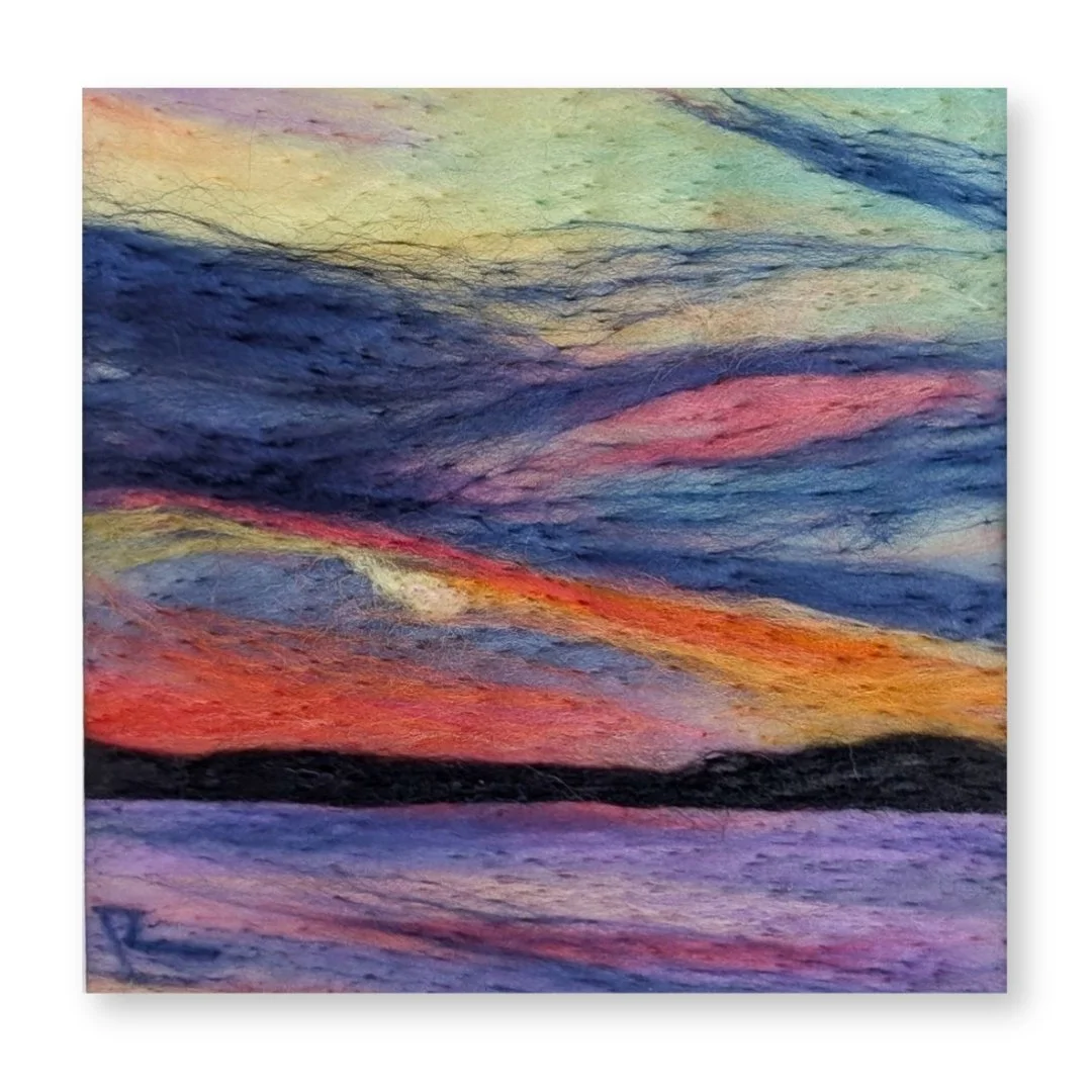 Jen Raetsen - Buntung Muscote Bay - 9 x 9"