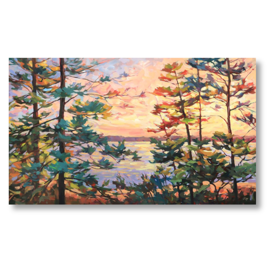 Vera Kisseleva  - Holding the Last Light  - 36 x 60”