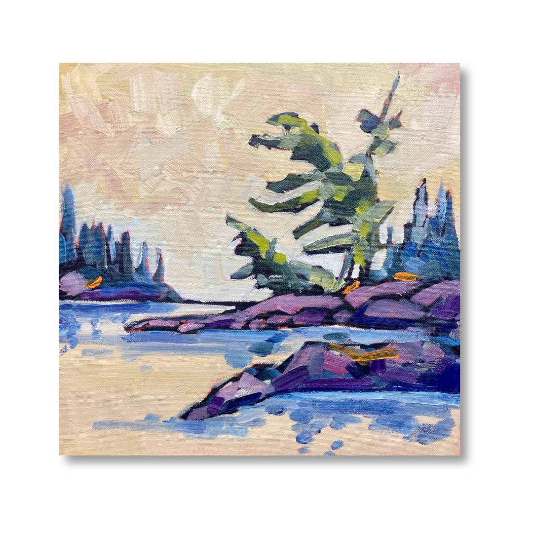 David Carmichael - Yellow Days  - 12 x 12