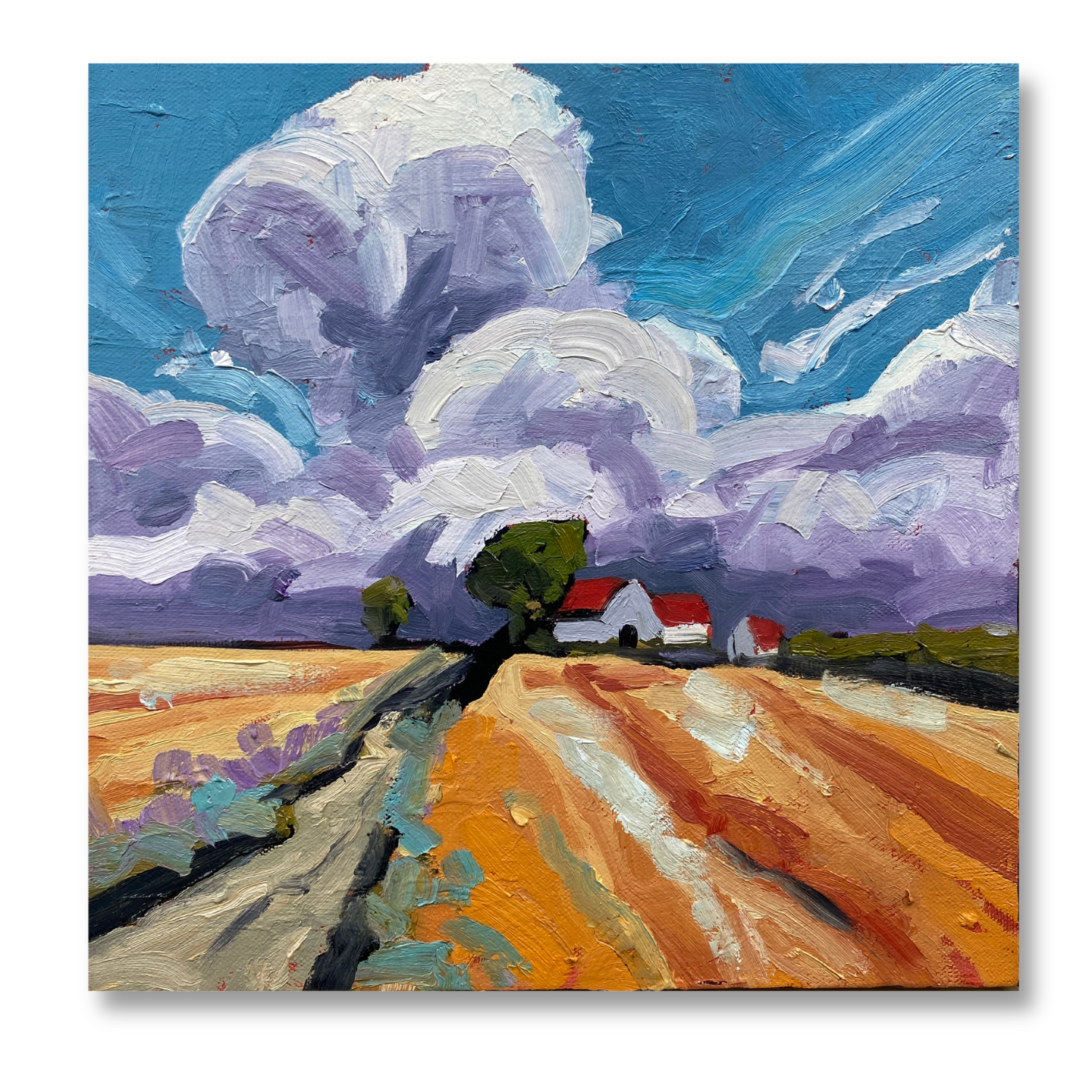 David Carmichael - Cloud Farm  - 12 x 12