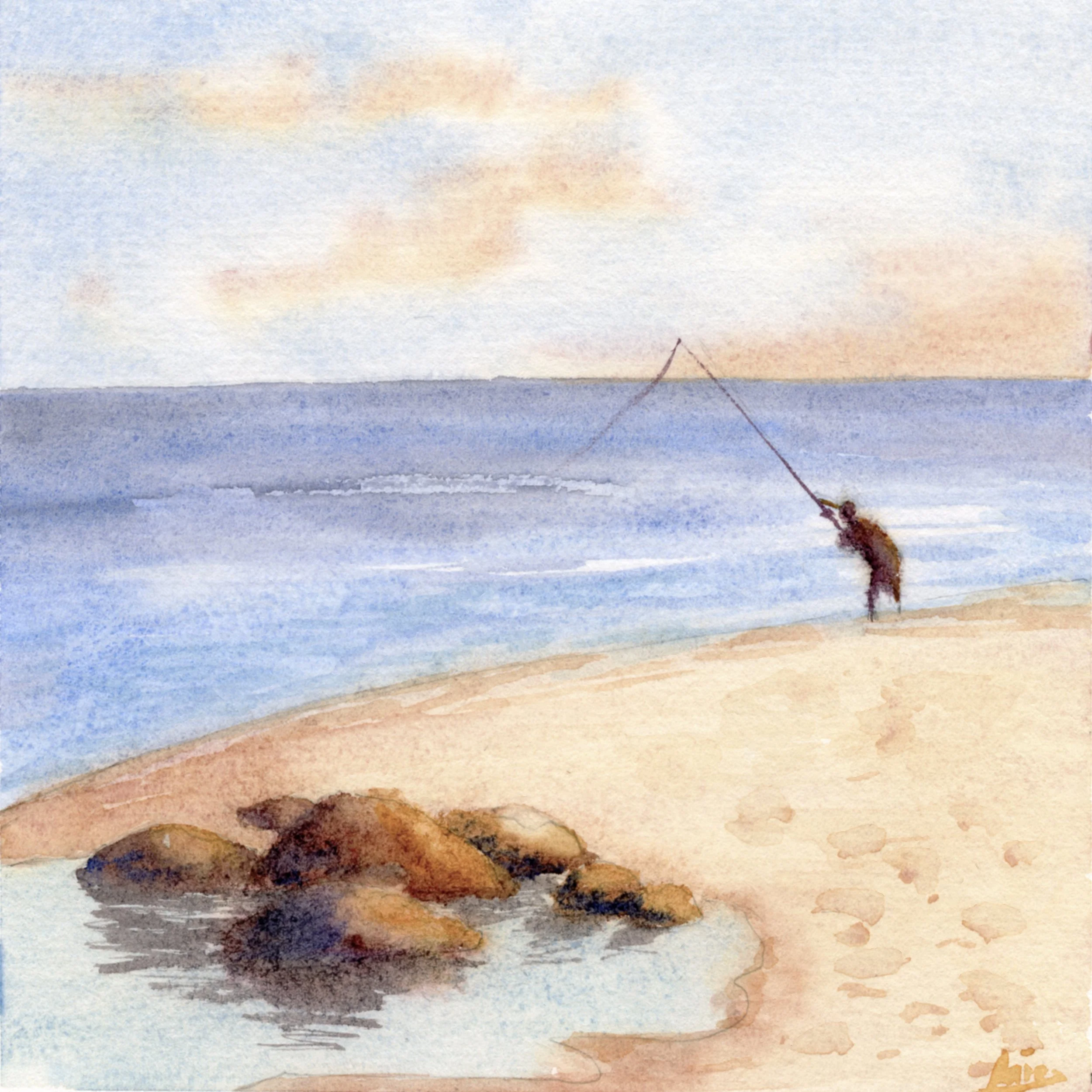 60. Claudia Fernandez - "7PM Fishing"