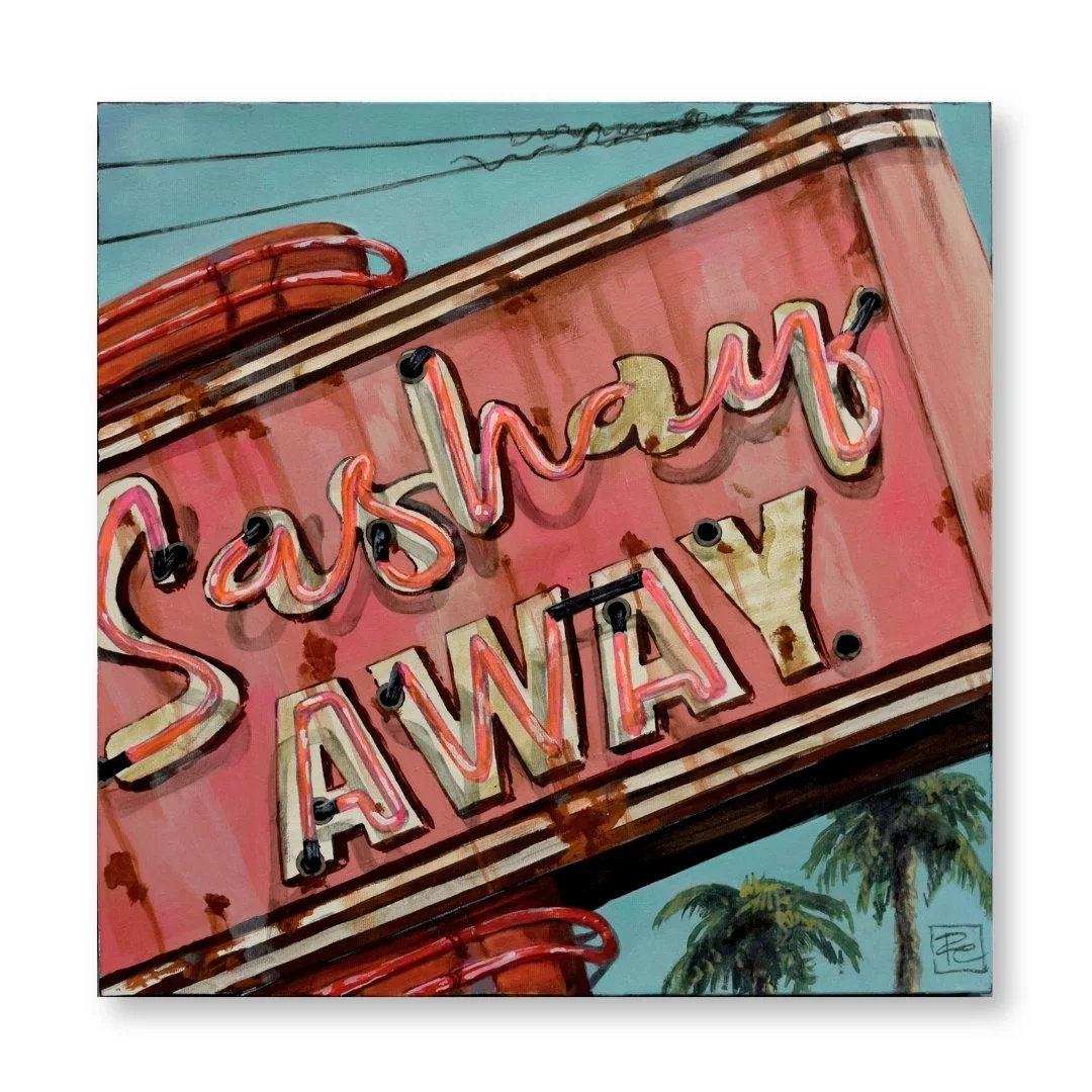 Rob Croxford - "Sashay Away" - 16x16"