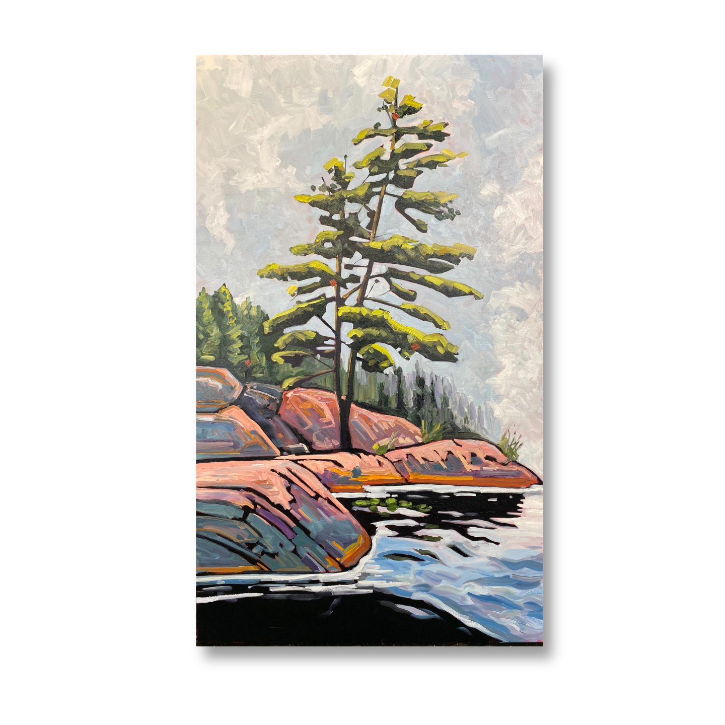 David Carmichael - True North Strong  - 60 x 36