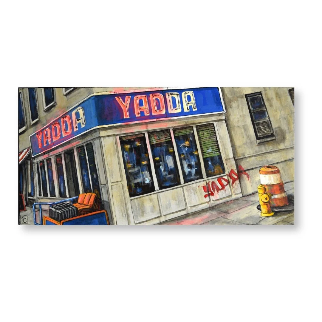 Rob Croxford - "Yadda Yadda" - 12x24"