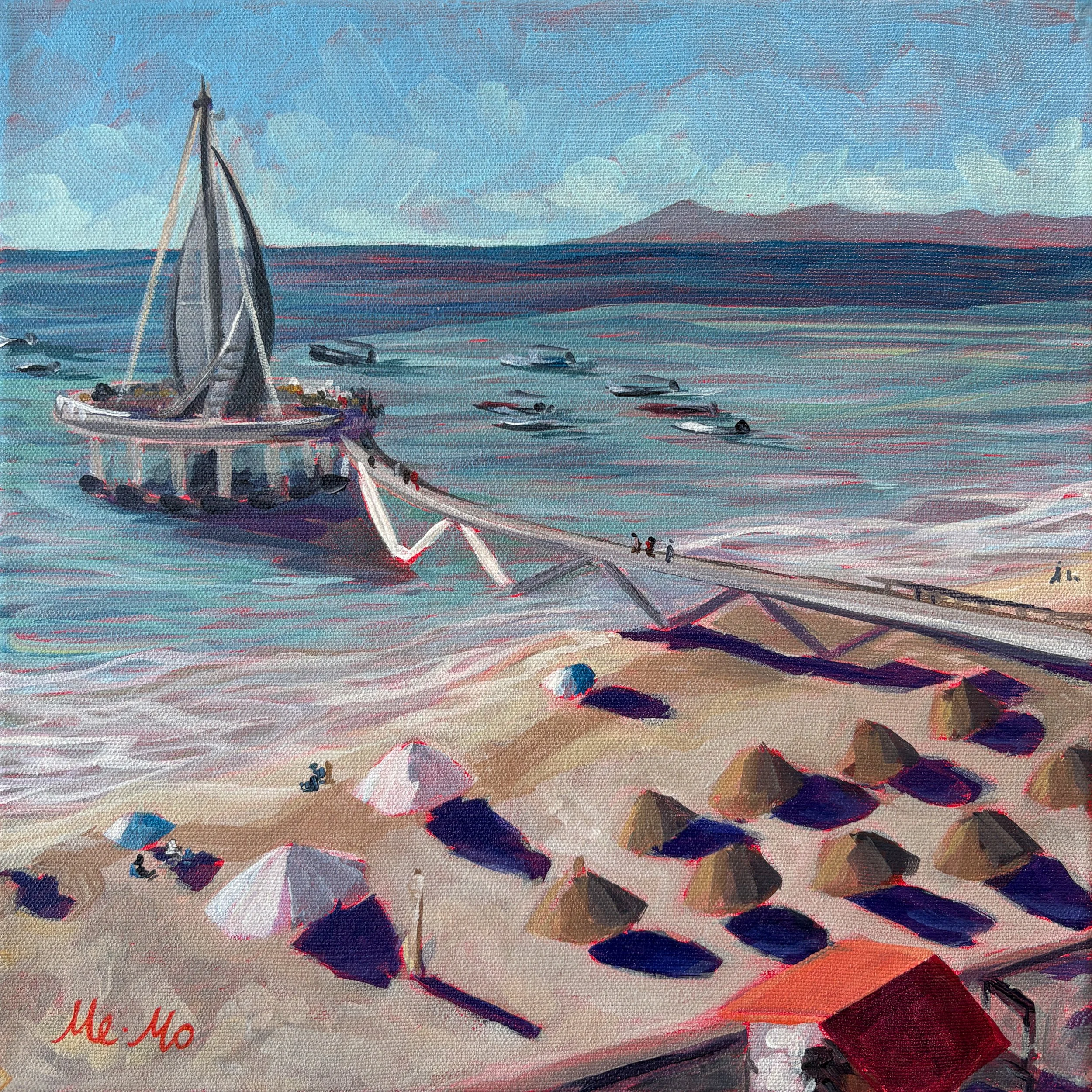 71. Melissa Morrow - "Los Puertos Pier, From The Balcony"