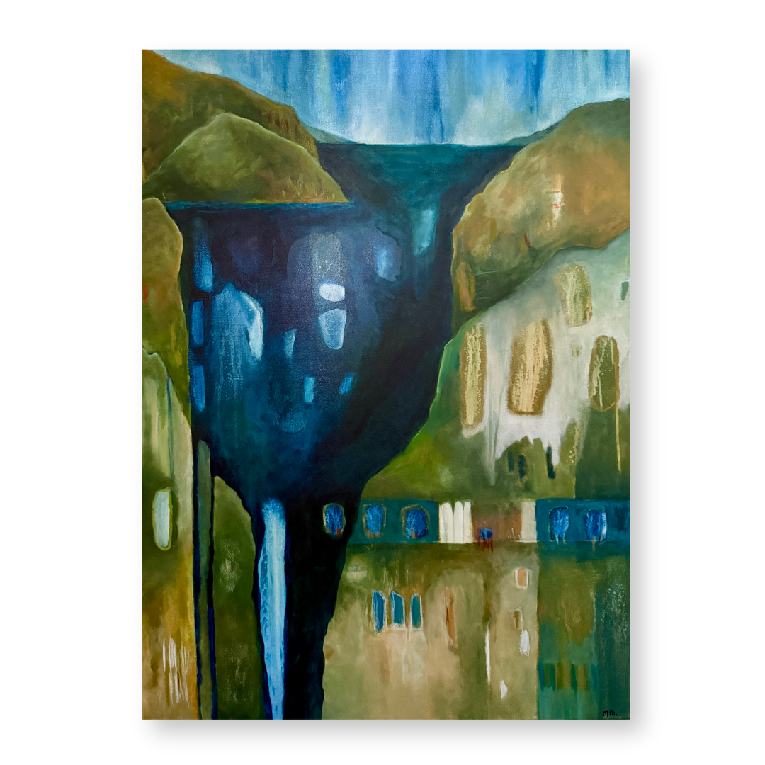 Margot Roi - Toward a Quiet Dissolve - 30" x 40"