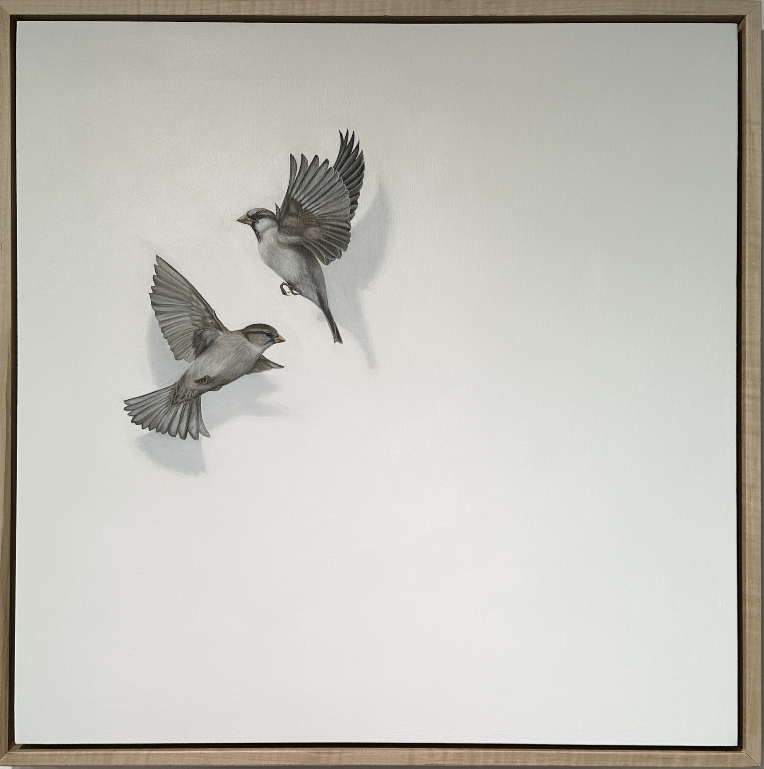 Heather Cook - "Small Joys" - 24" x 24" Framed