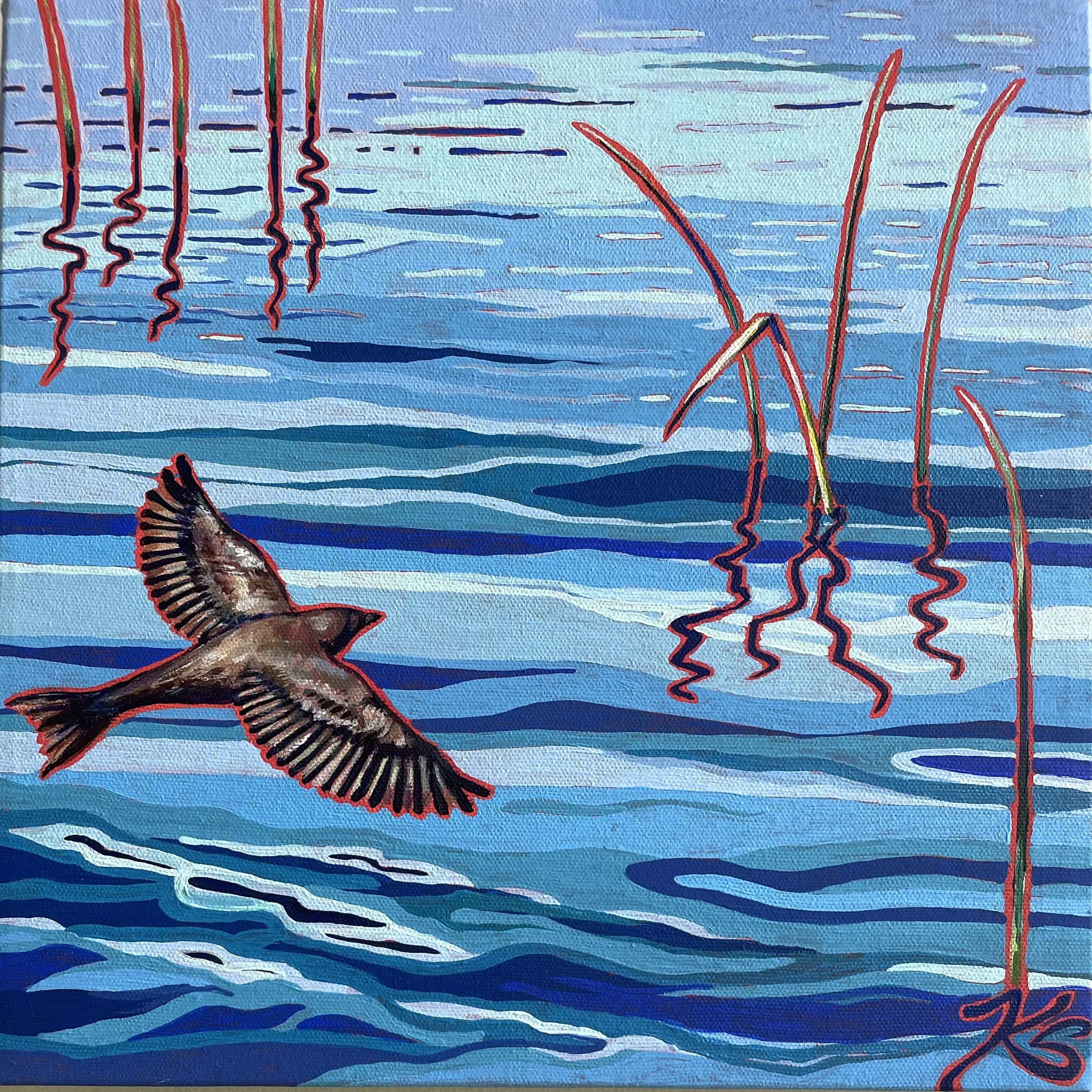 84. Kay Shier - "River Bird"
