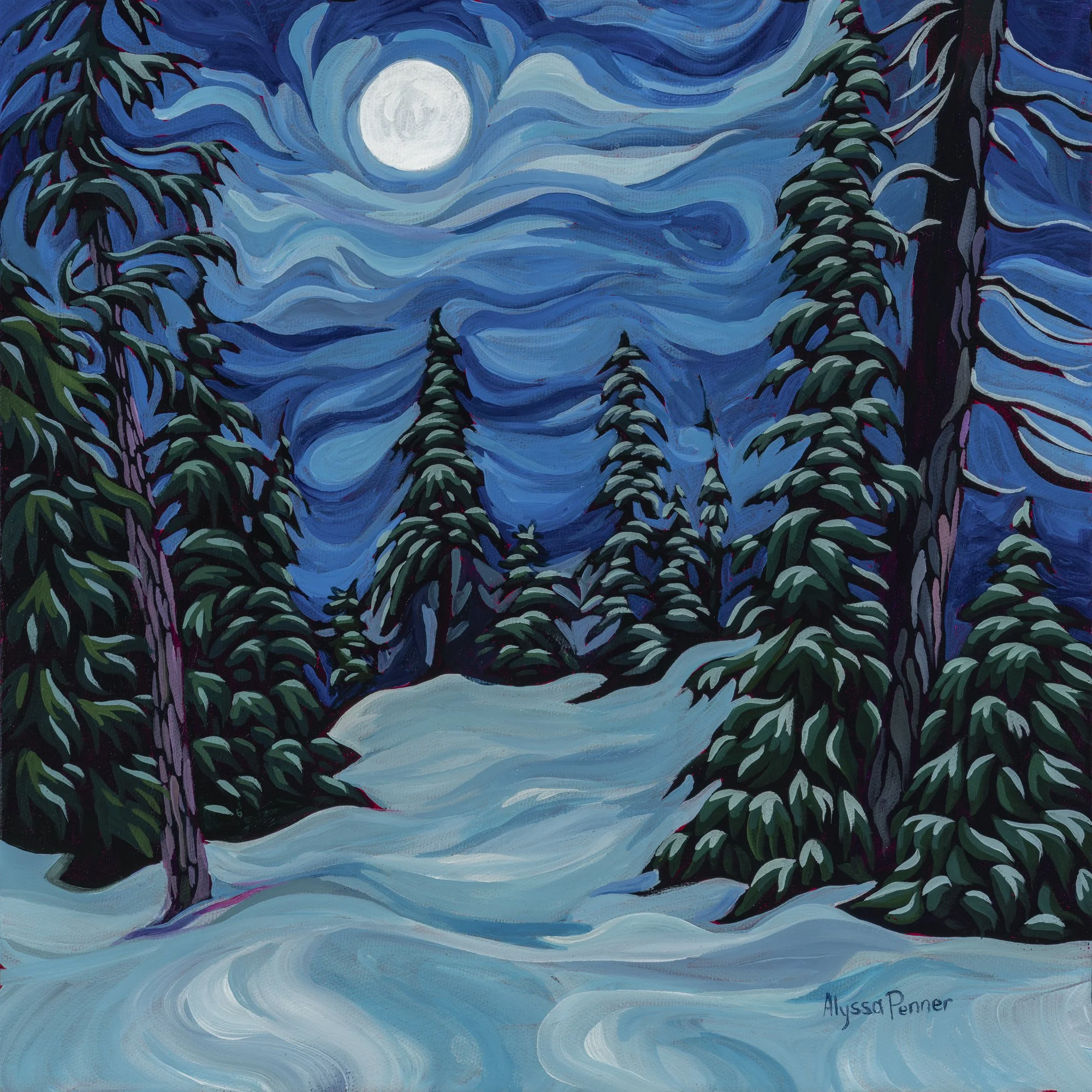 75. Alyssa Penner - "Frosty Moonlight"