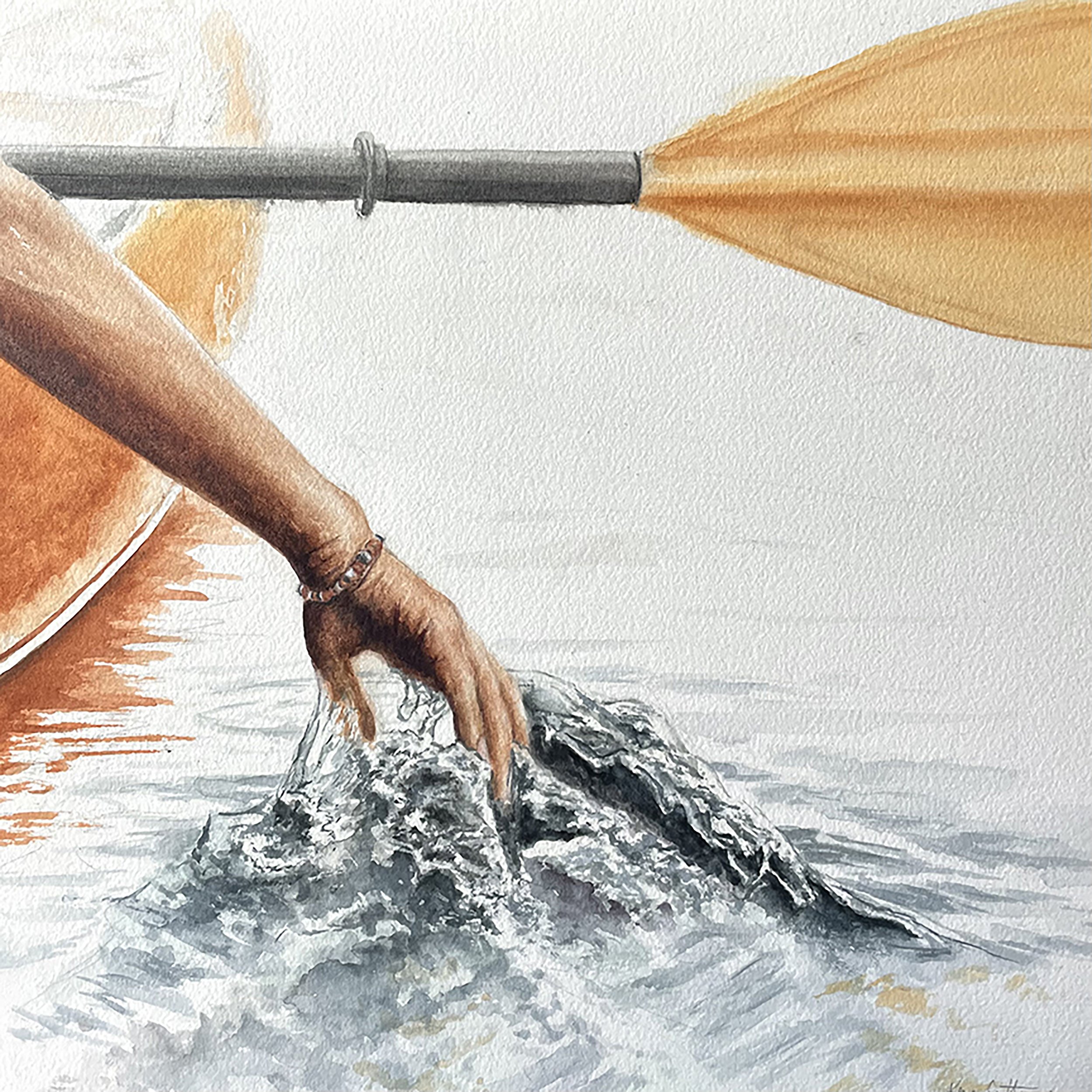 SOLD- 79. Karen Rattray - "The Pause Between"