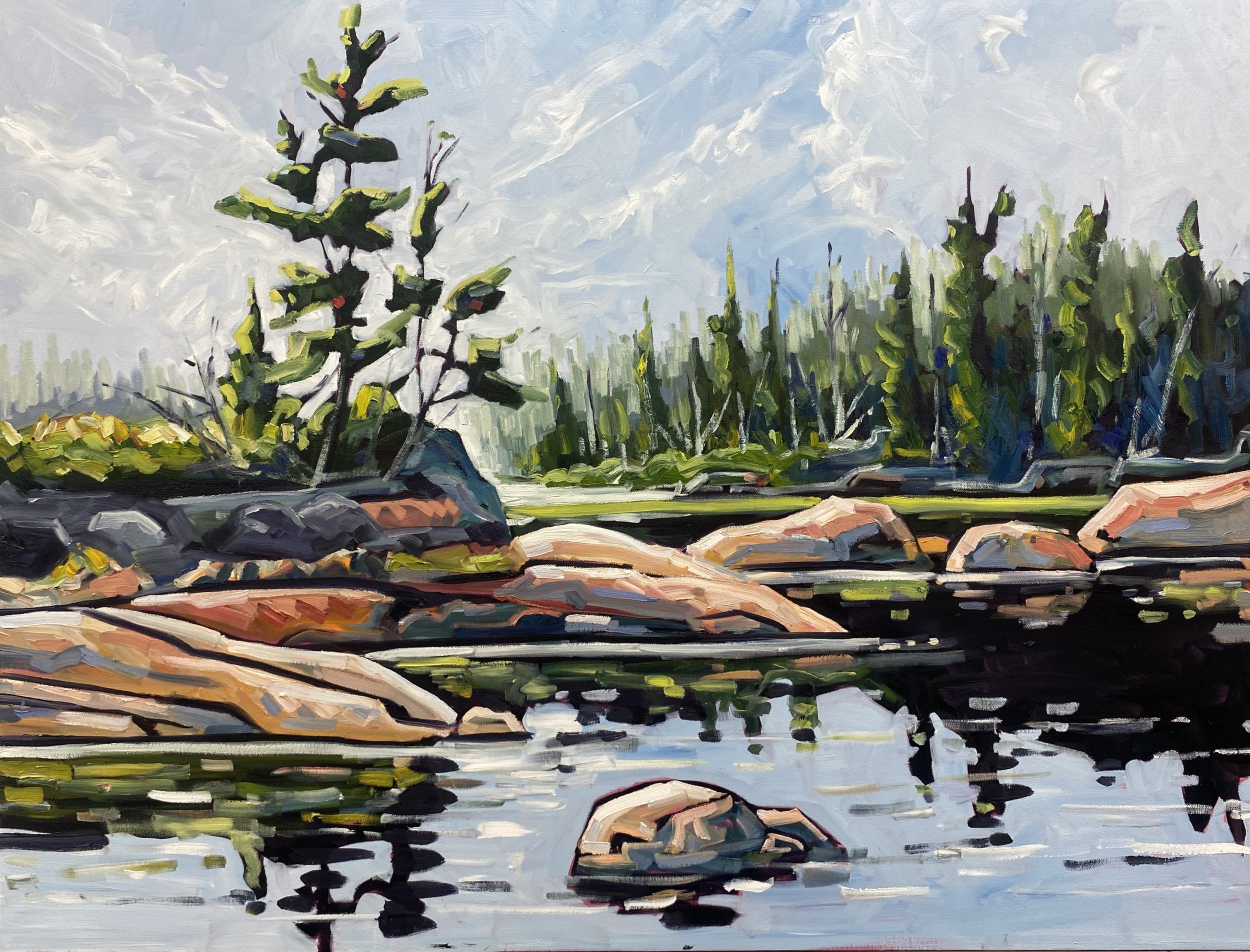 French river bound 48x36.jpg