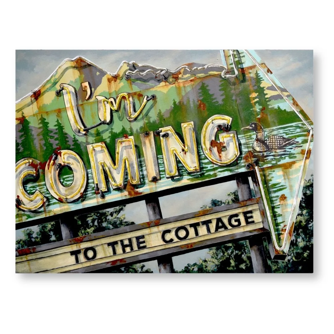 Rob Croxford - "Cottage" - 36x48"