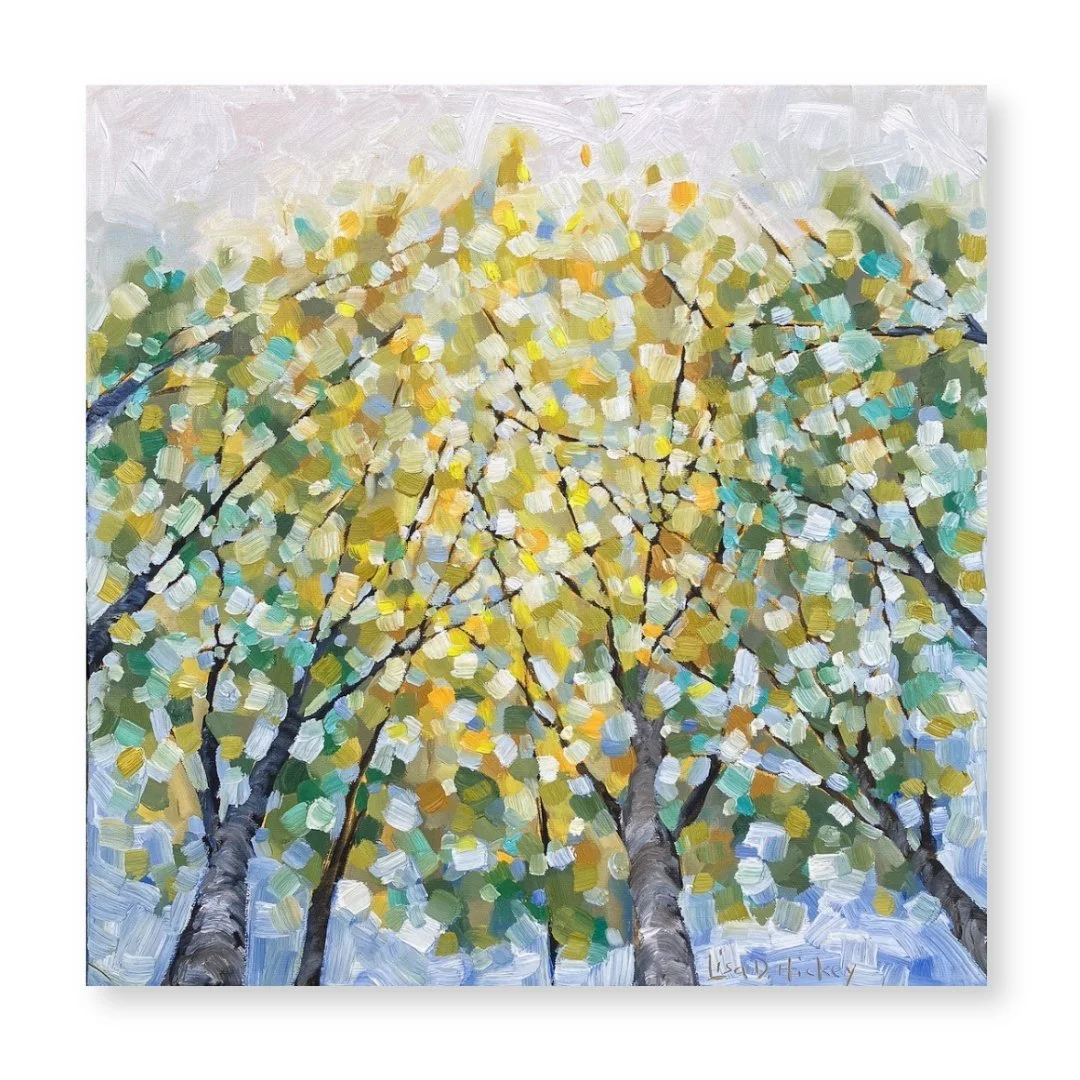 Lisa D. Hickey - "Following The Light" - 16 x 16''