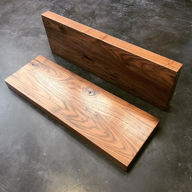 Two inch thick solid walnut serving boards to display food ✅ Need a custom wood piece made? Call or send us an email for more info.
➖
➖
➖
#miamicncrouter #interior #art #cnccutting #architecture #interiordesign #engravings #wynwood #prototyping #brickell #interiordecor #instagood #millwork #beautiful #design #commercial #installation #walnut #workshop #food #marketing #decor #art #serving #custom #event #miami #walnut #board