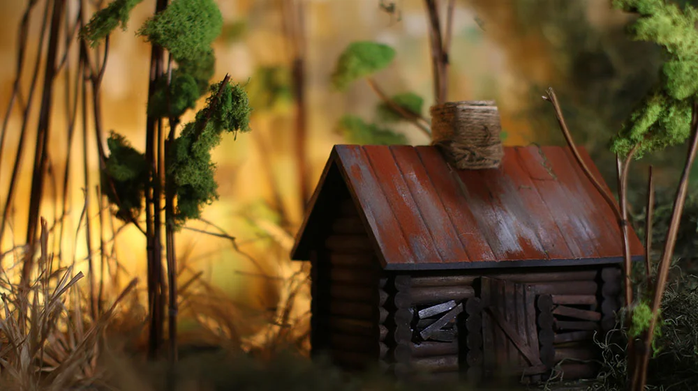 cabin exterior