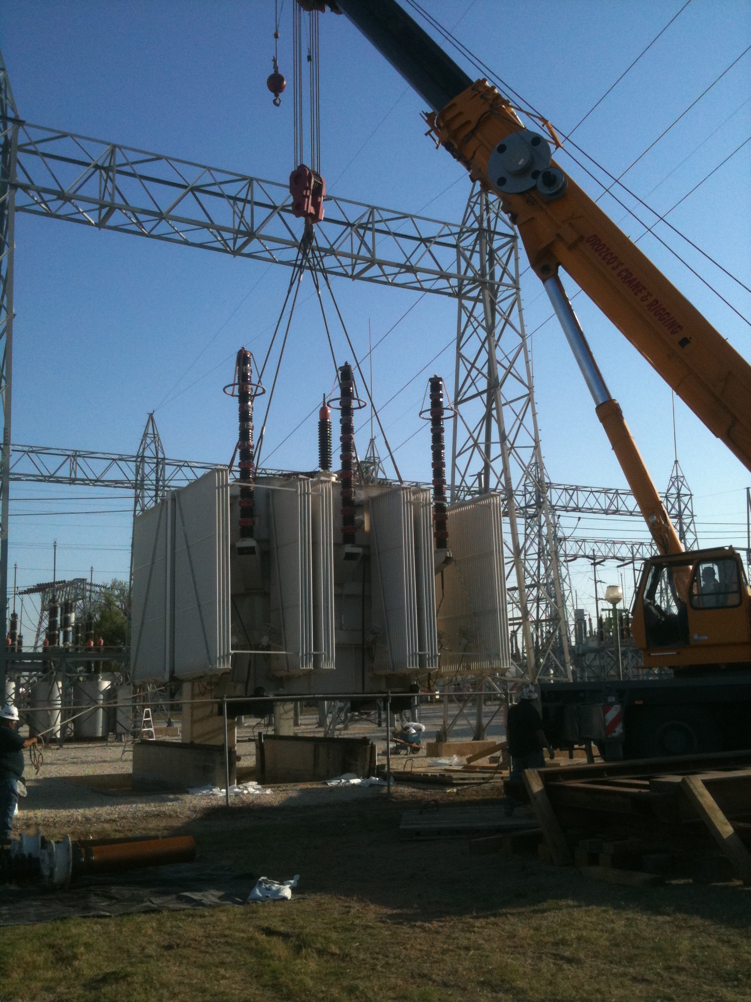 Laredo Power Plant demolition