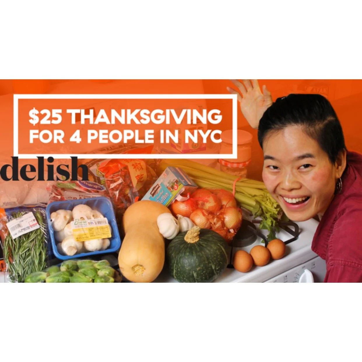 A Thanksgiving Feast For 4 On A $25 Budget | June from Delish 