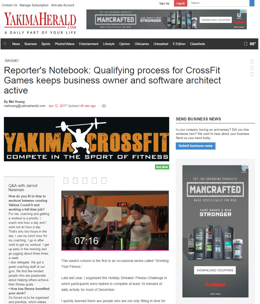 Press — Yakima CrossFit