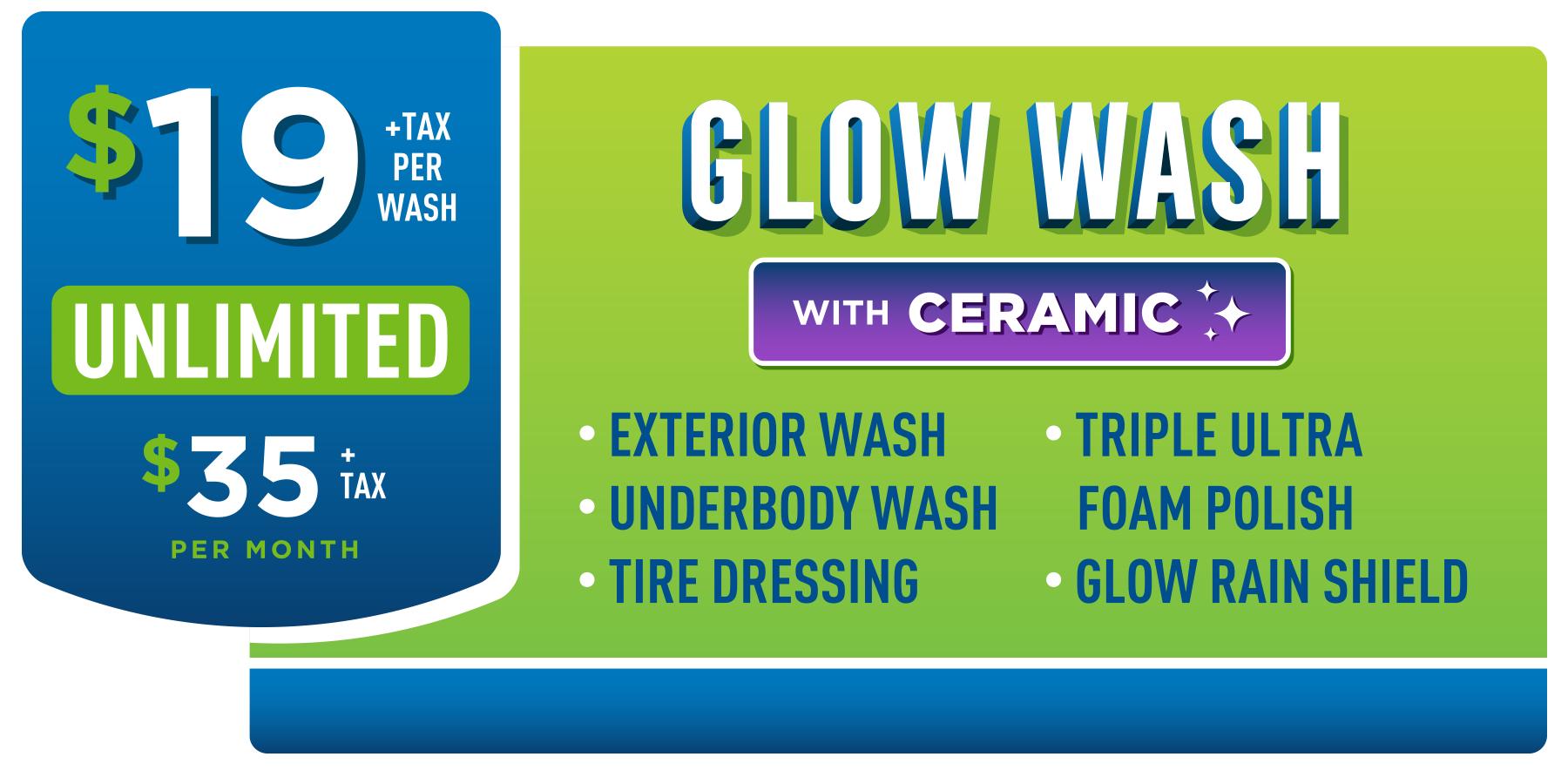 Glow Wash with Ceramic