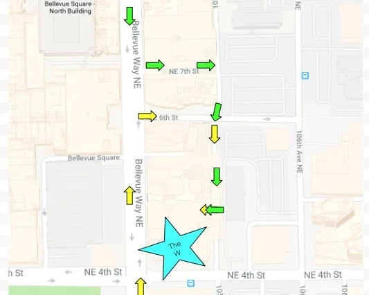 Free parking in the Lincoln Square South Garages