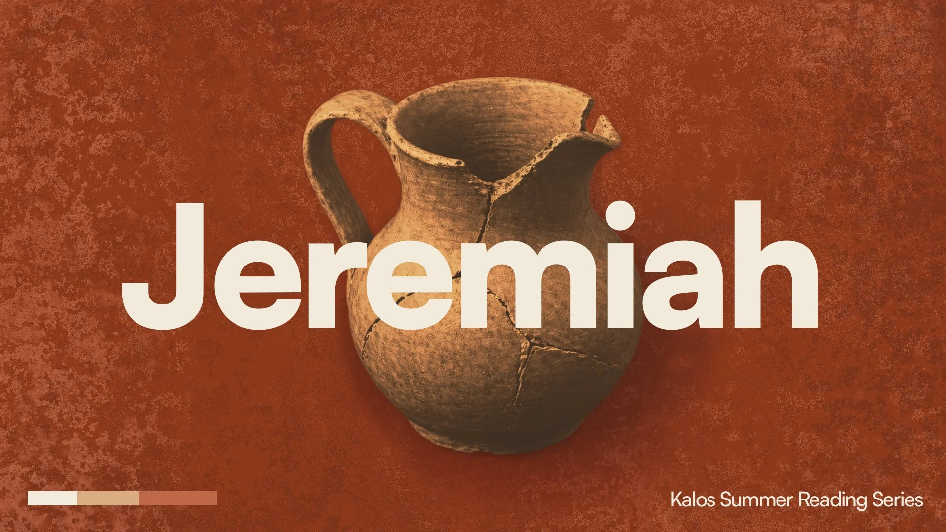 Summer Reading: Jeremiah