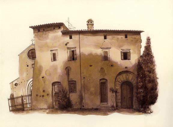 The Abbey of Santa Maria, Falerii Novi