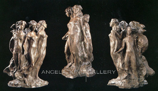 Daughters of Odessa Maquette Bronze	