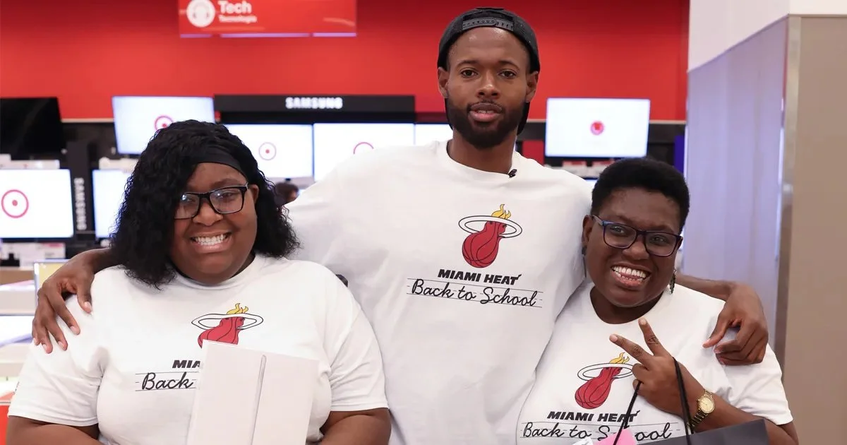 Miami Heat Back to School Event
