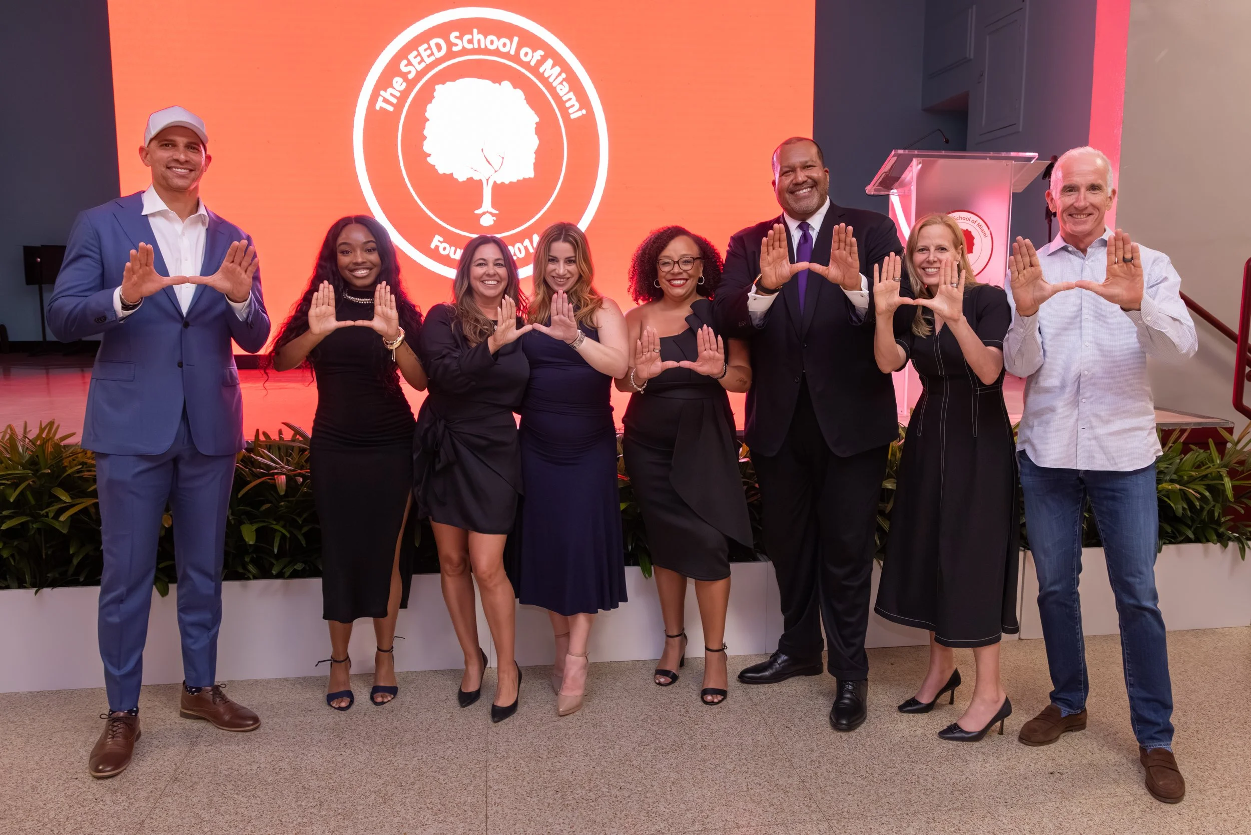 Jimmy Graham honored at SEED School Miami as students celebrate achievements