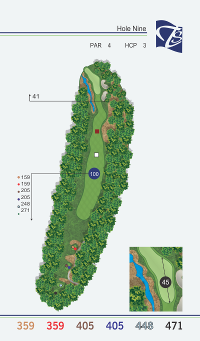 Hole 9 - Black Diamond