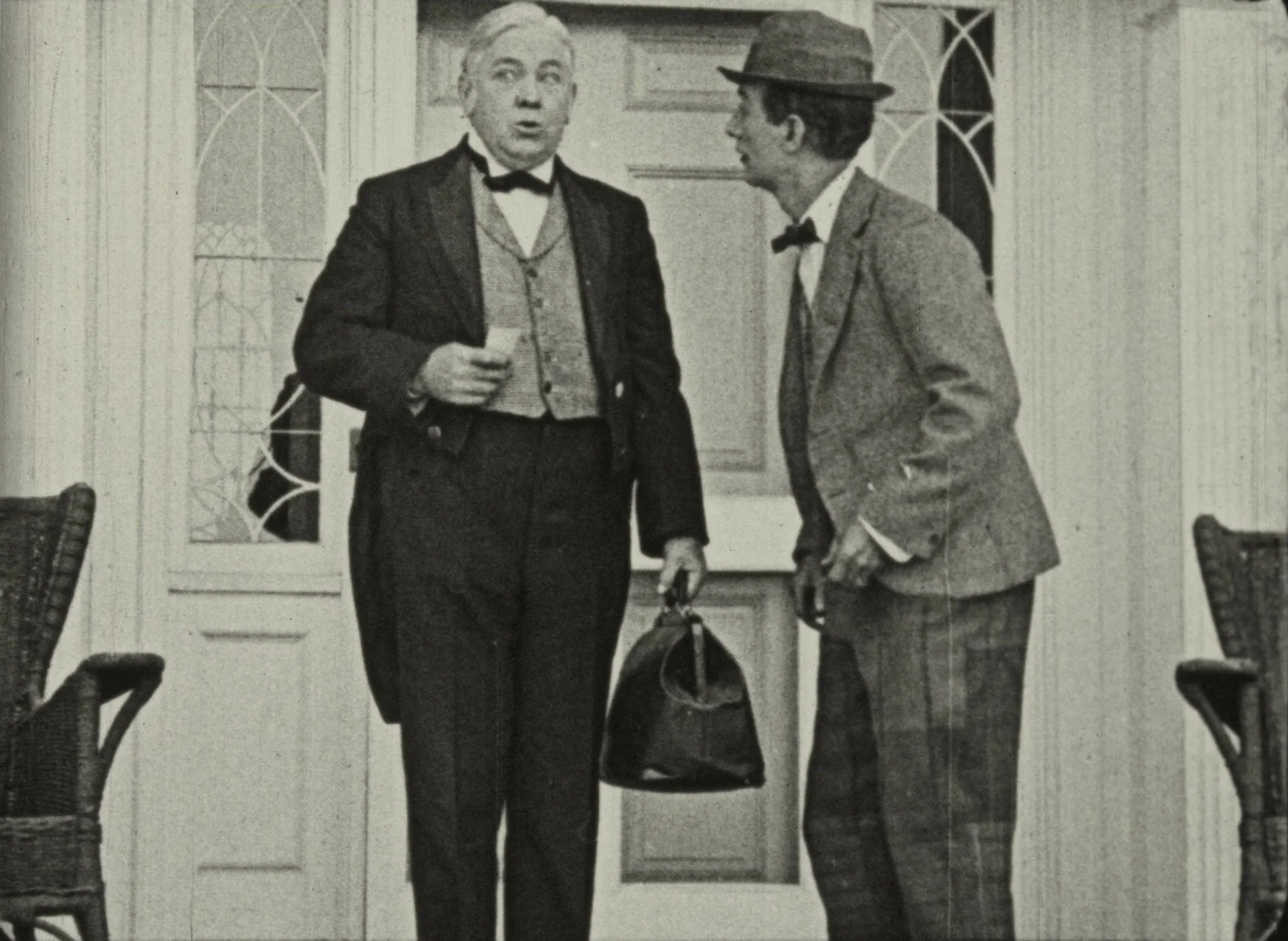 Oscar Oops (Billy B. Van), Butler at the Bricklayer's Country Club