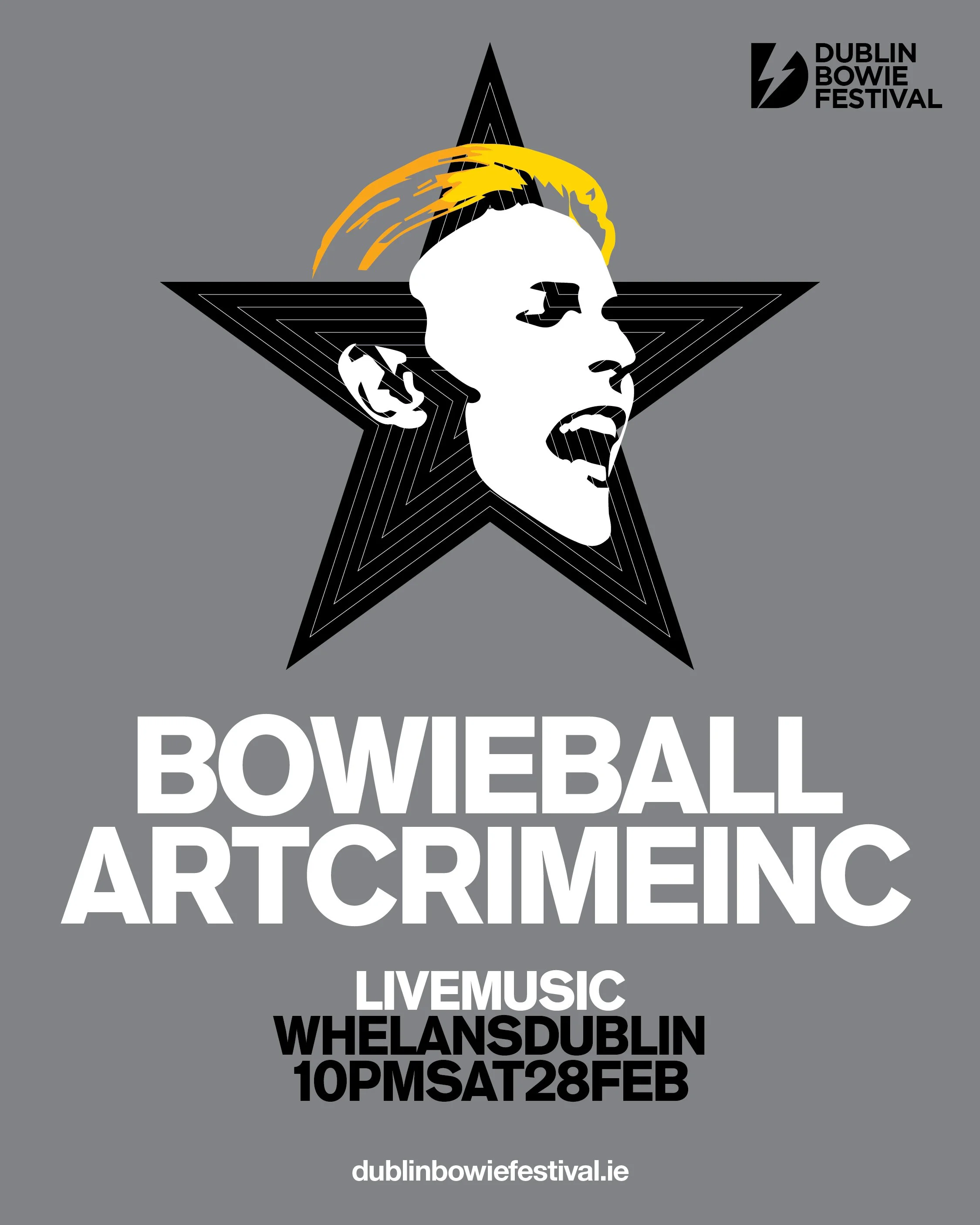 The Bowie Ball - Art Crime Inc (Live) &amp; DJ's