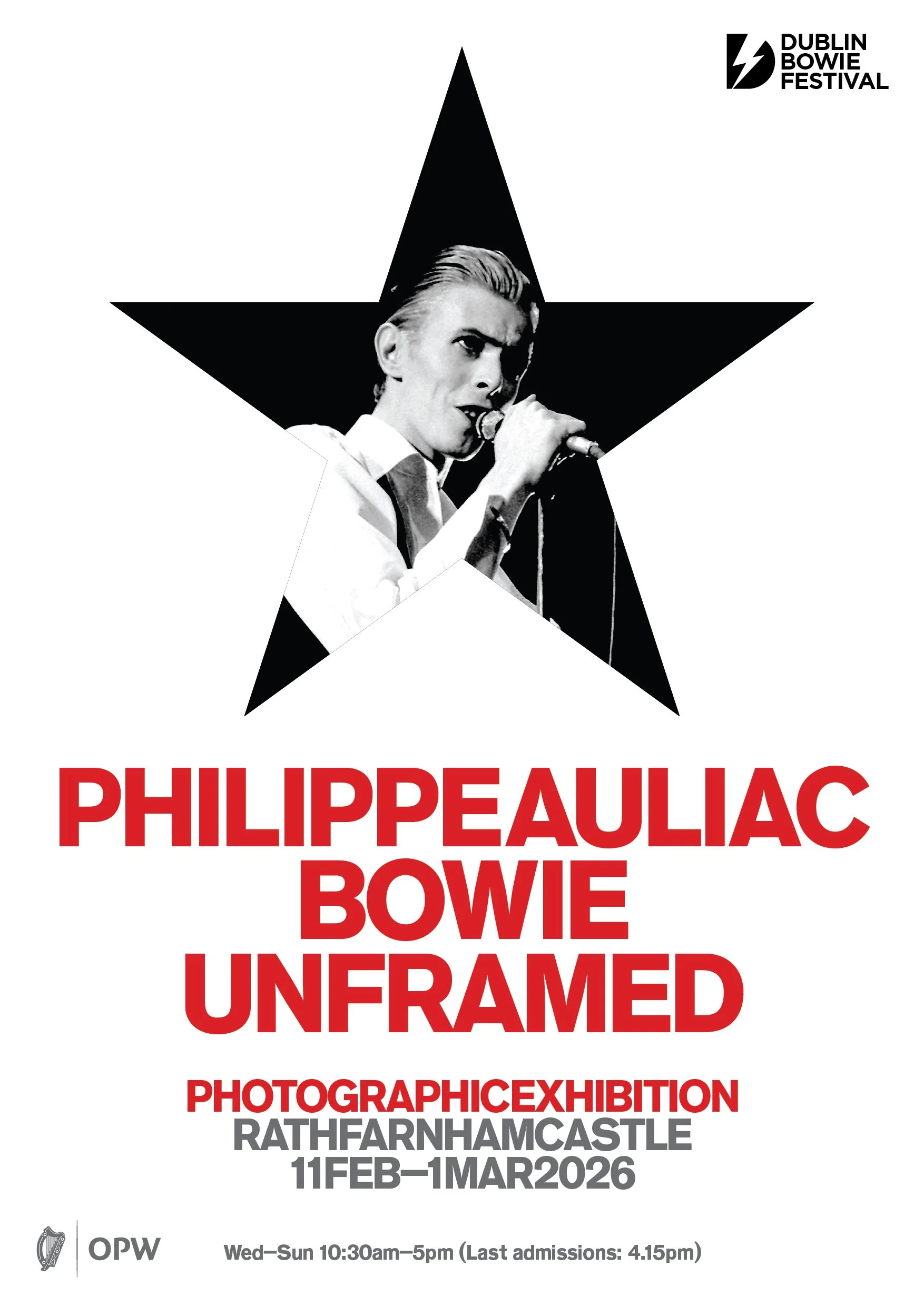Bowie Unframed - Philippe Auliac Photographic Exhibition