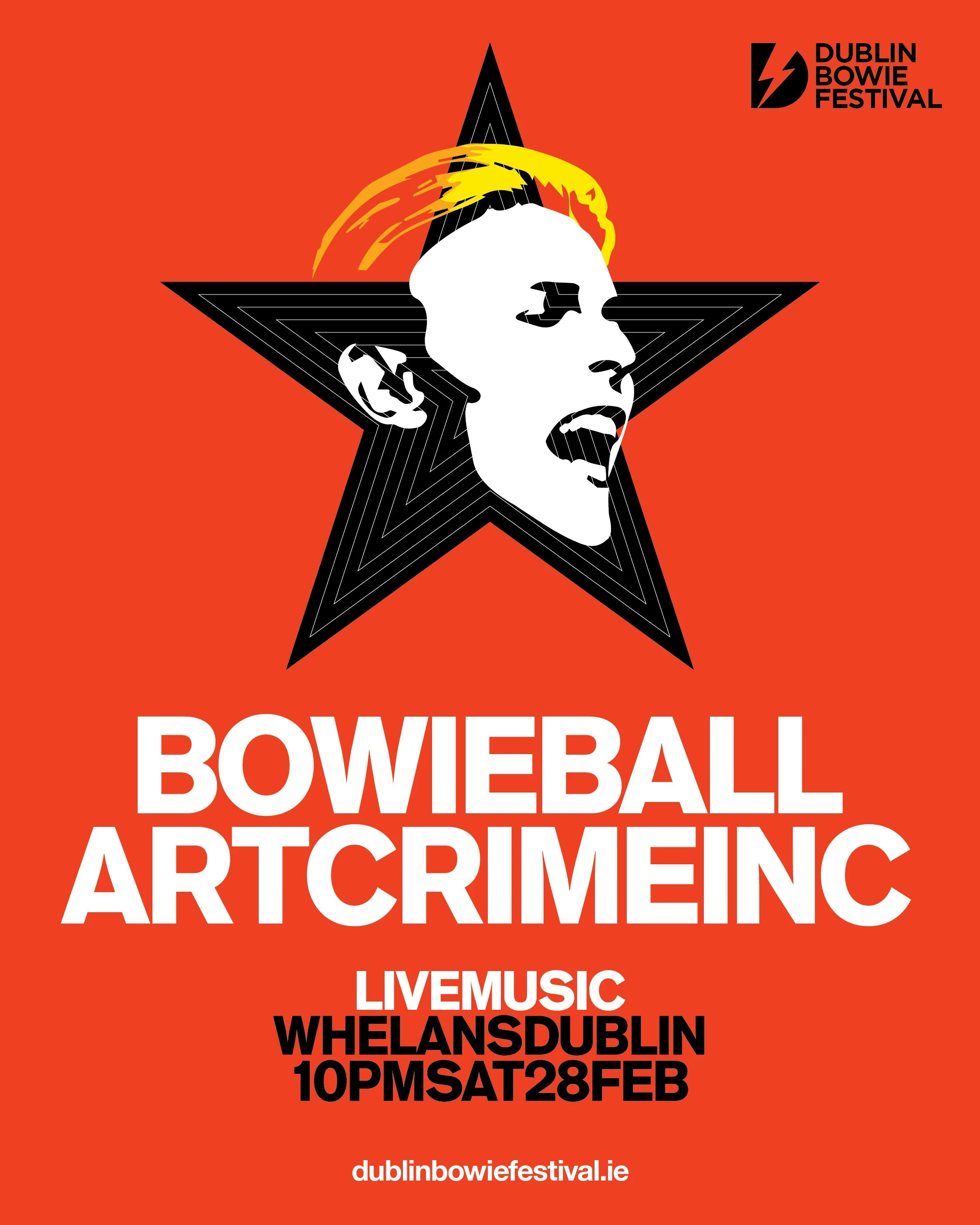 The Bowie Ball - Art Crime Inc (Live) &amp; DJ's