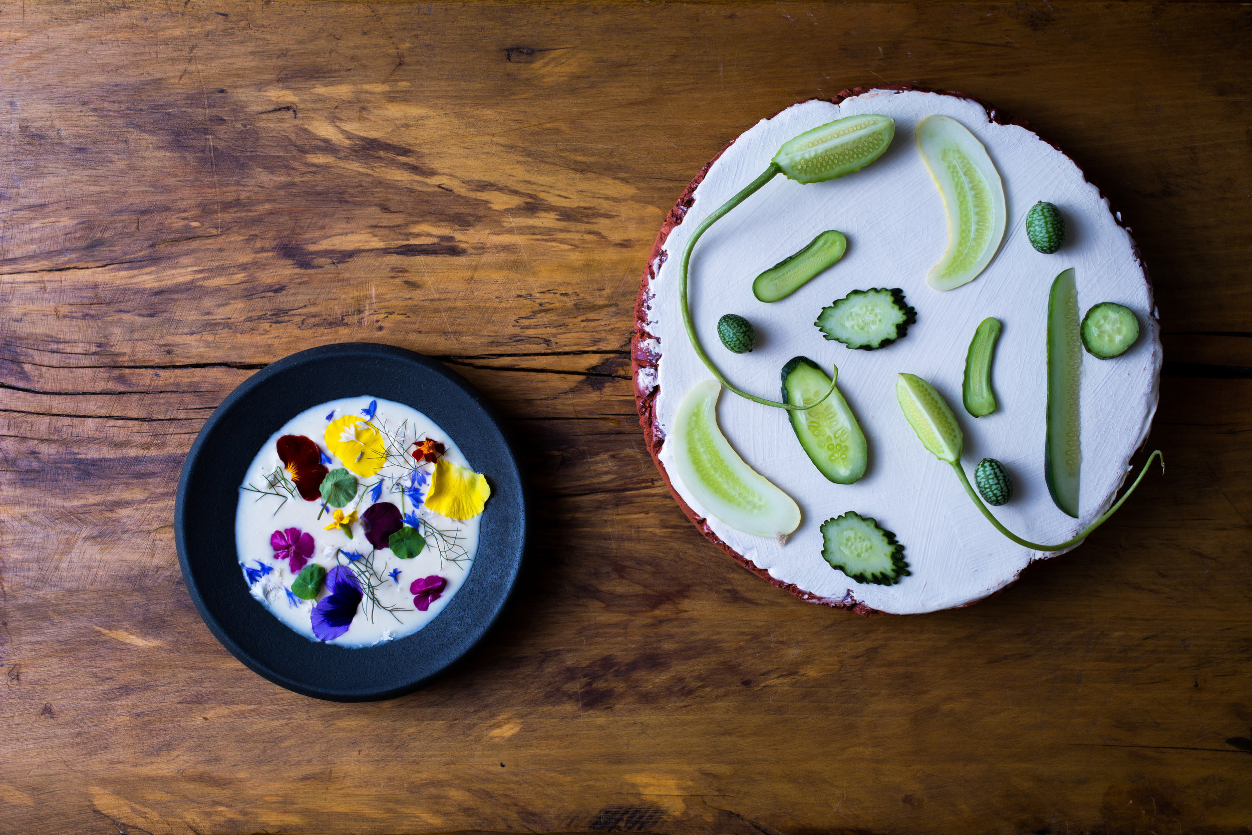 Chef's Bowl & Earthenware Soil Stand