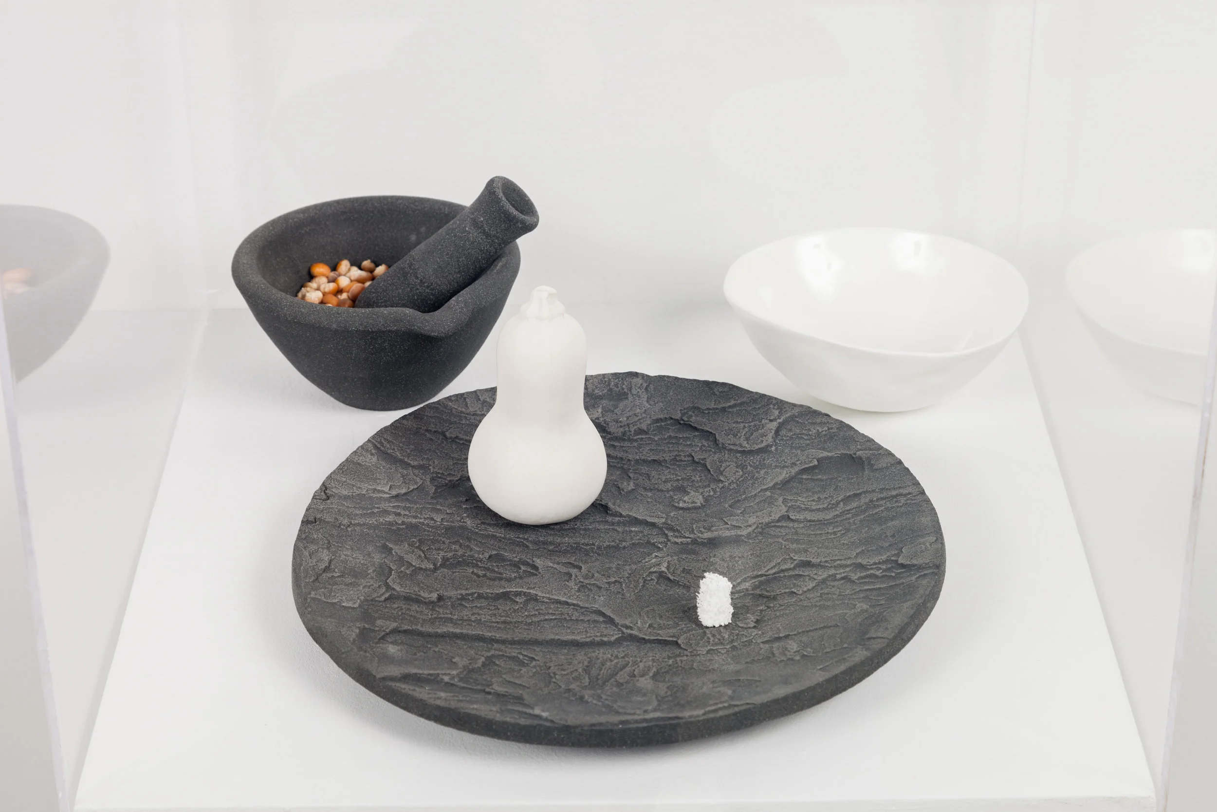 Animal, Vegetable, Mineral + Bone China Bowl + Otto File Flint, 2016