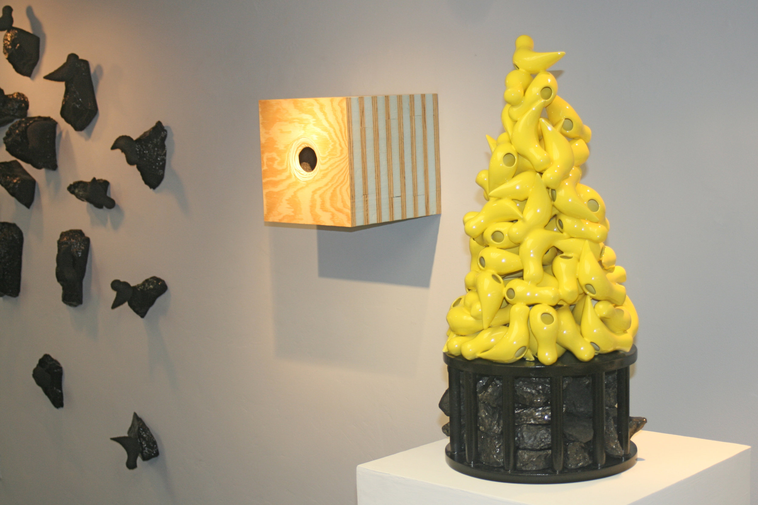 The Miner's Canary (installation view)