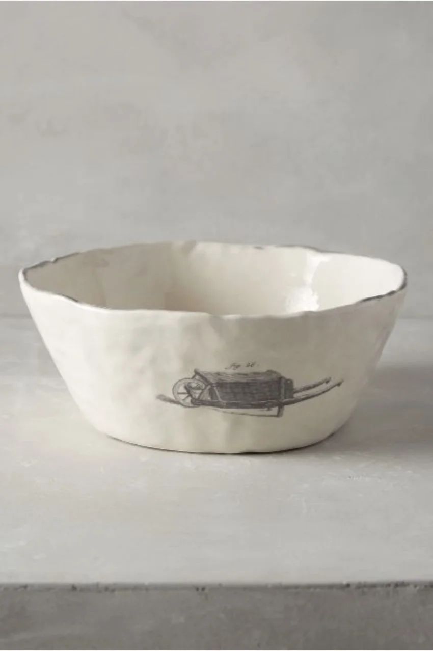 Earthenware Serving Bowl
