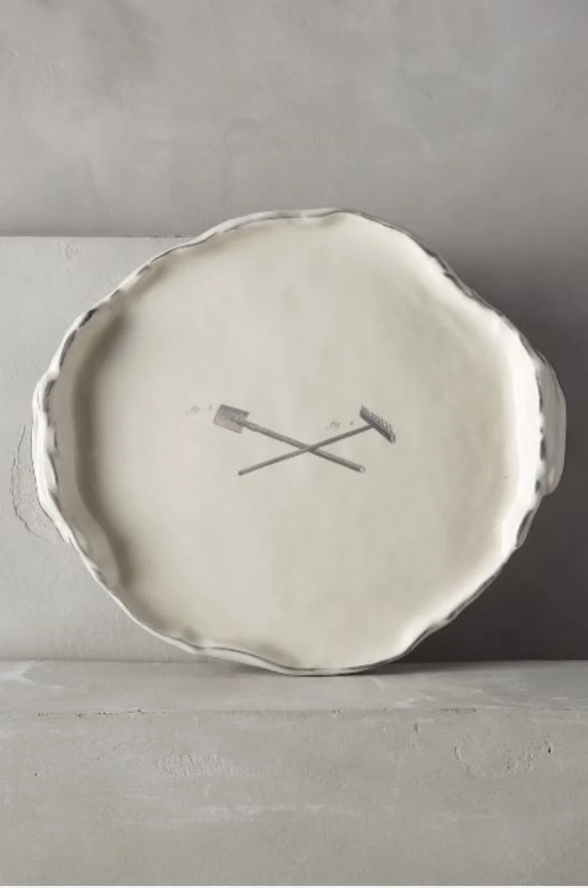 Earthenware Serving Tray
