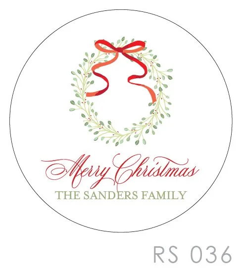 2025 Stickers Round RS 036