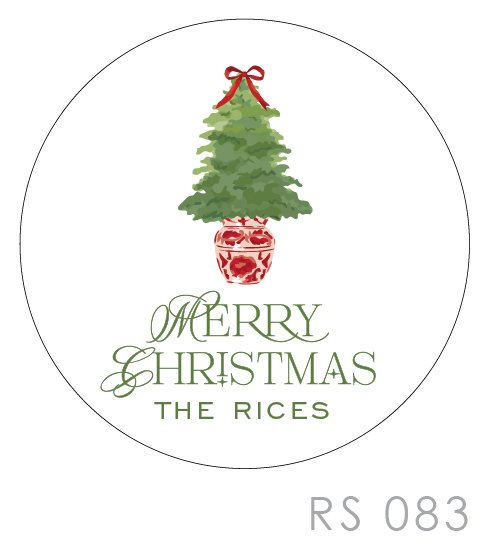 2025 Stickers Round RS 083