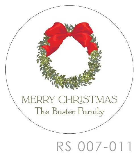 2025 Stickers Round RS 007-011