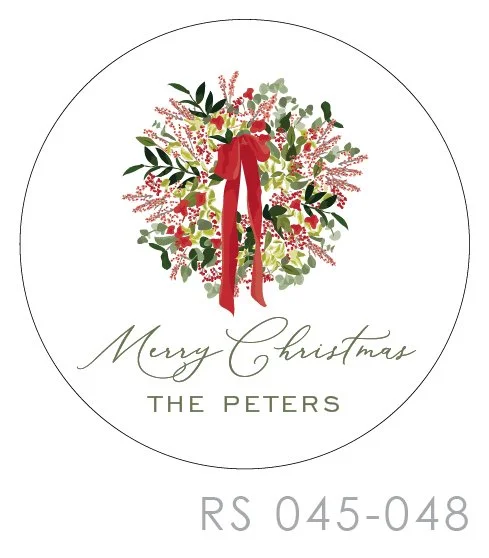 2025 Stickers Round RS 045-048