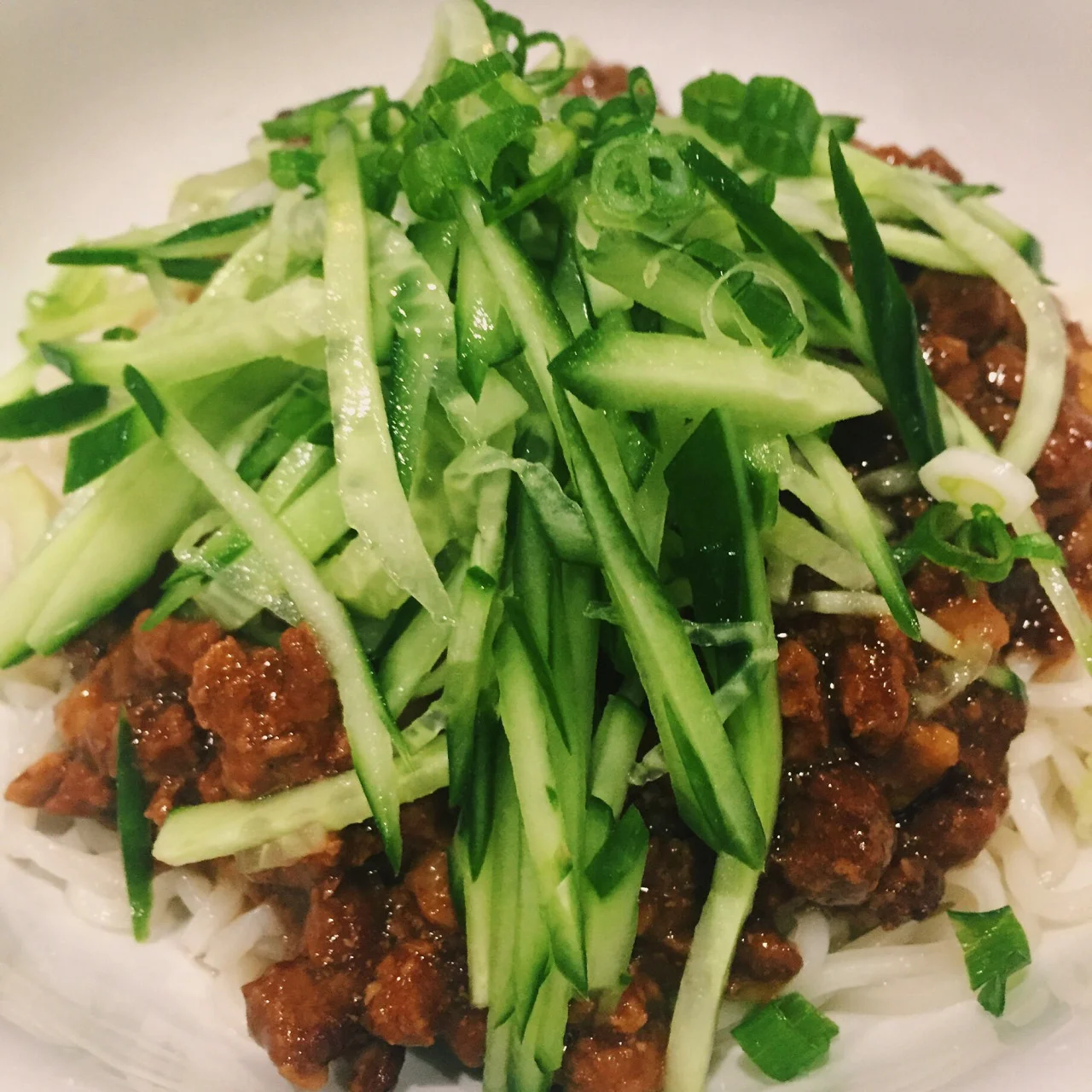 Zha jiang noodles from Pine and Crane