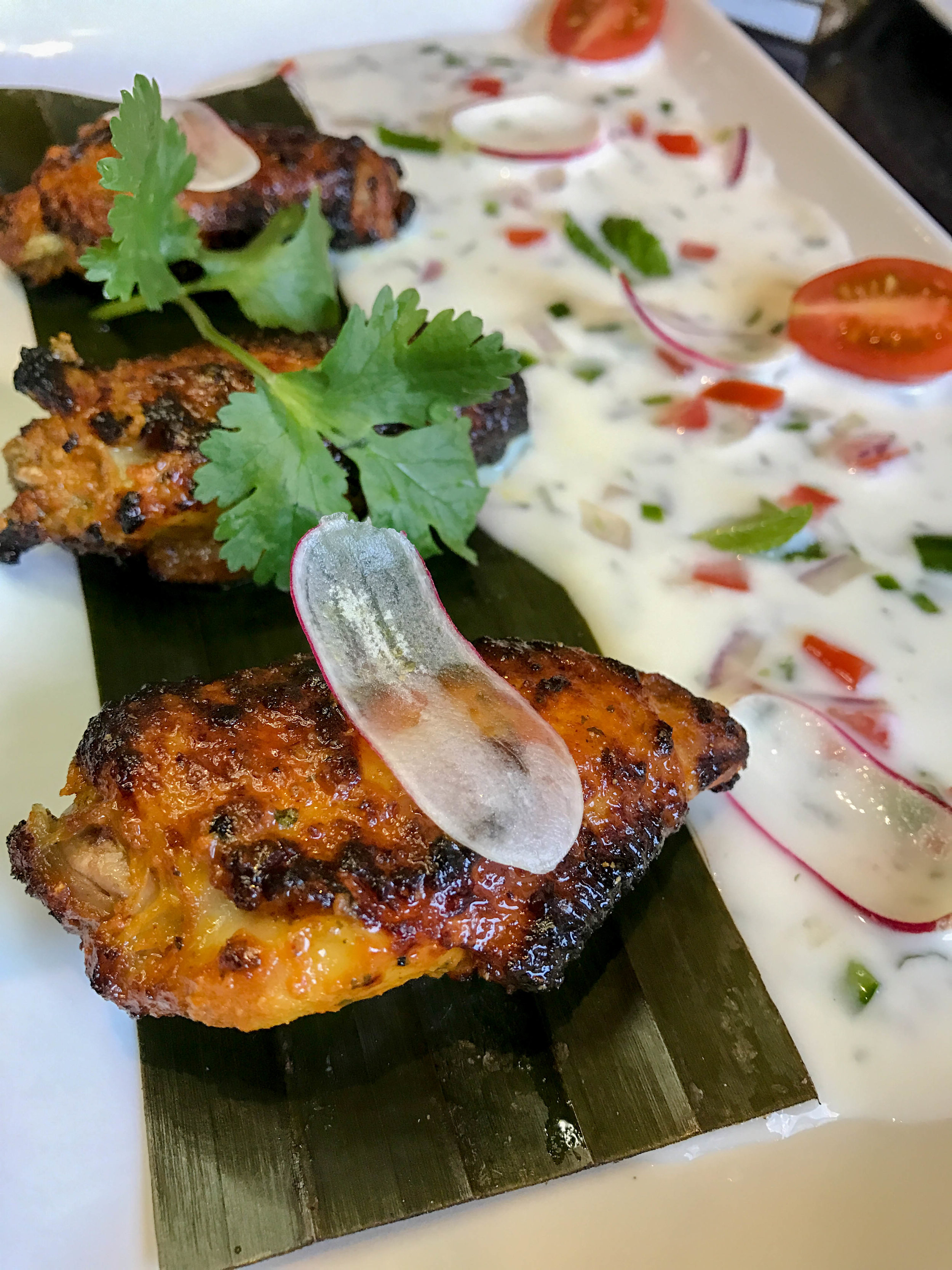 Masala Chicken Winglets
