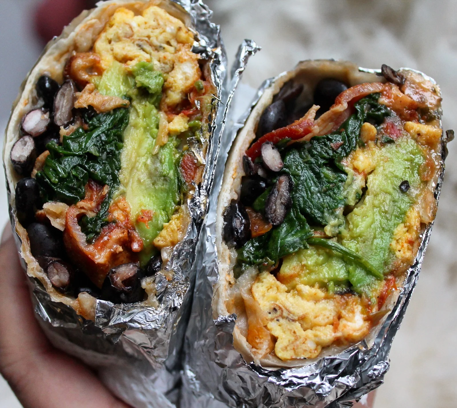 Bacon Breakfast Burrito
