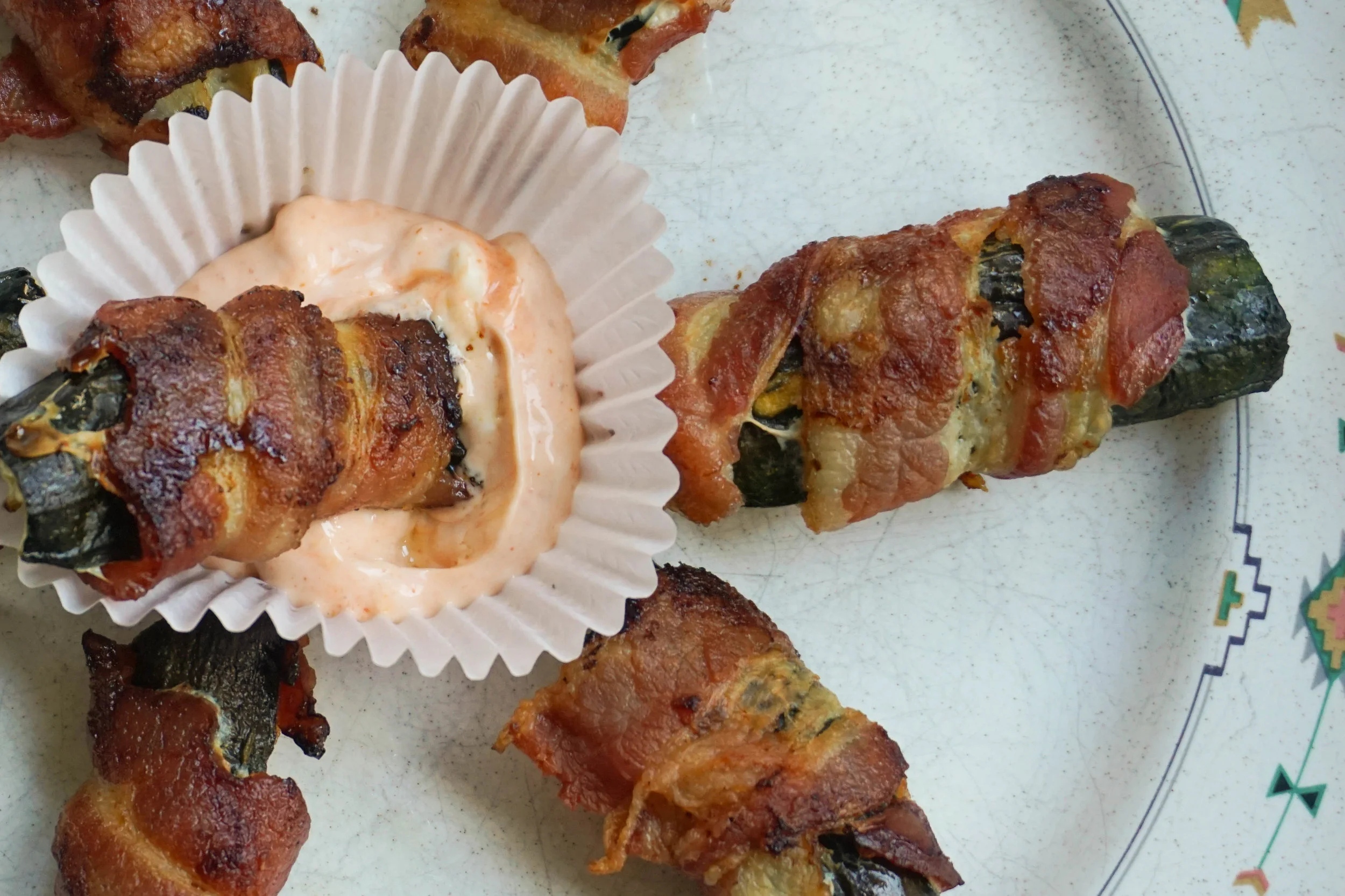Bacon-Wrapped Zucchini Sticks