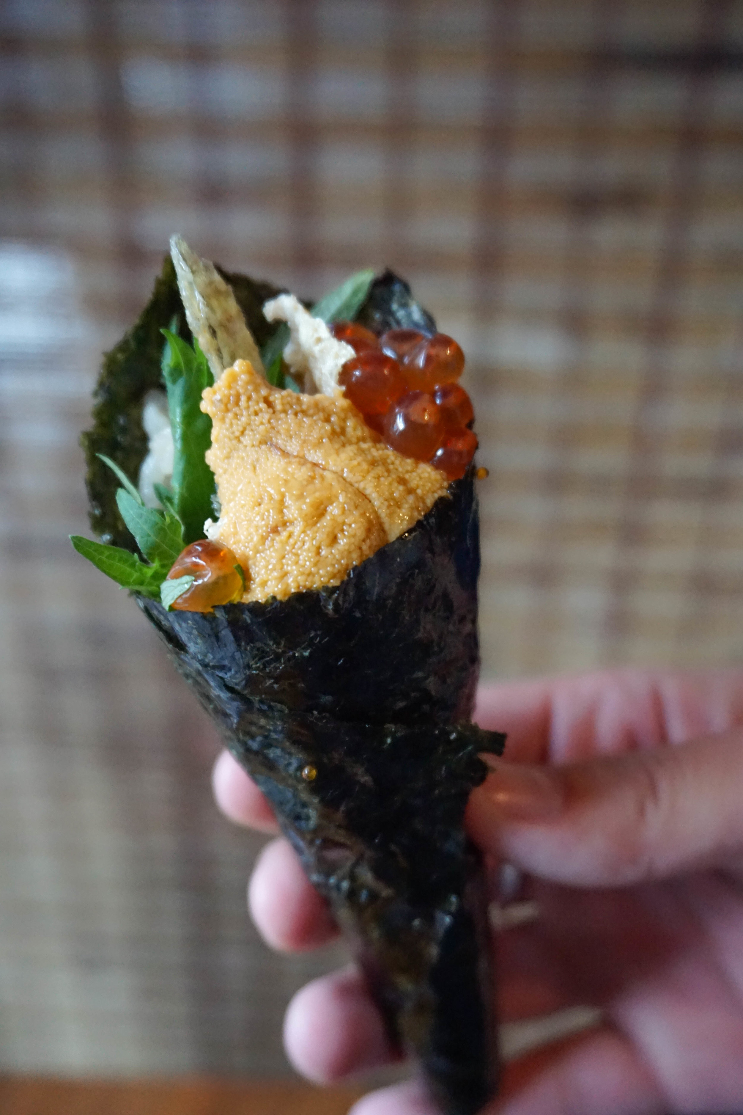 Uni handroll