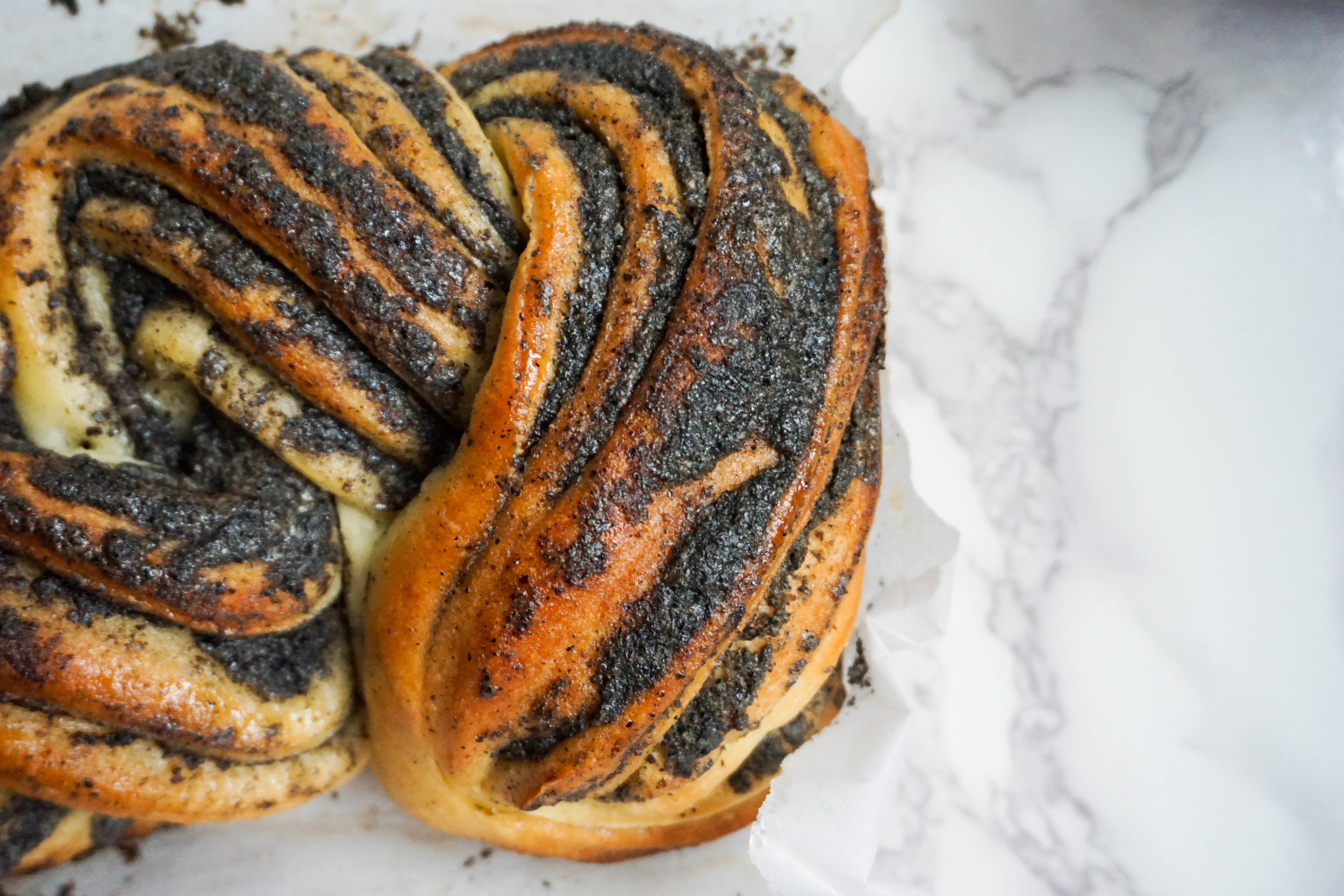 Black sesame loaf